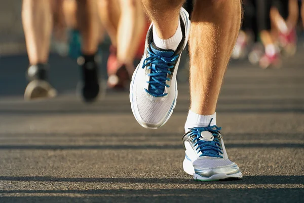 Marathon löpartävling — Stockfoto