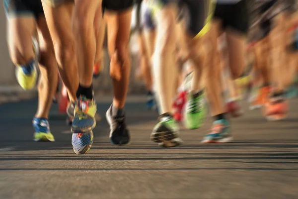 Marathon running race — Stock Photo, Image