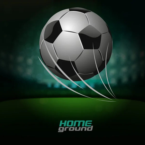 Soccer Background — Stock Vector