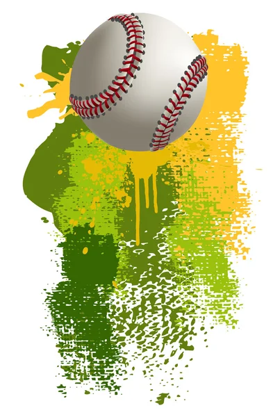 Бейсбольний м'яч — стоковий вектор