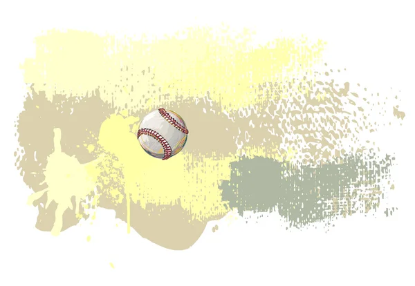 野球ボール — ストックベクタ