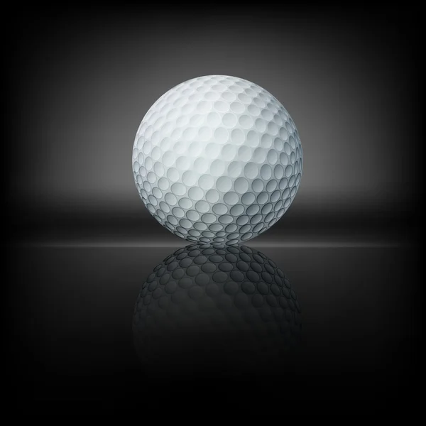 Golfbal — Stockvector