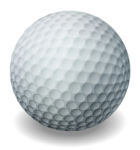 Golf ball — Stock Vector