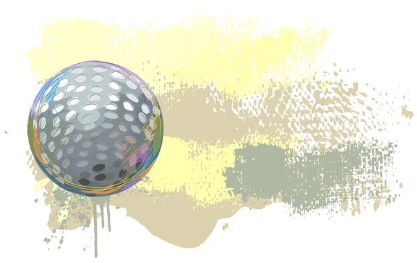 Гольф мяч — стоковый вектор
