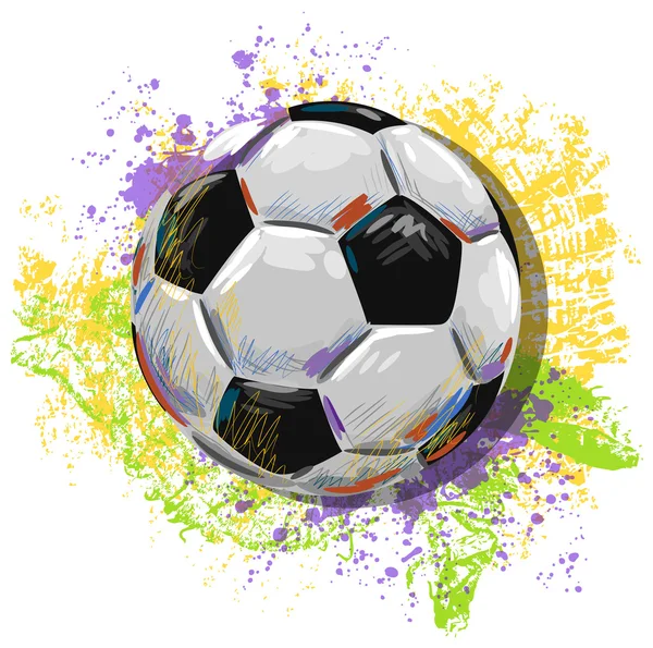 Soccer Ball — Stock Vector