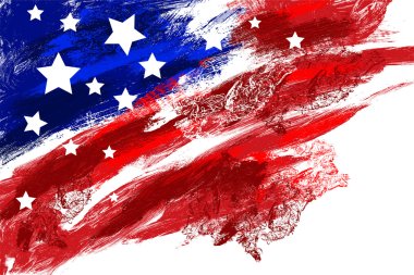 Independence Day banner clipart