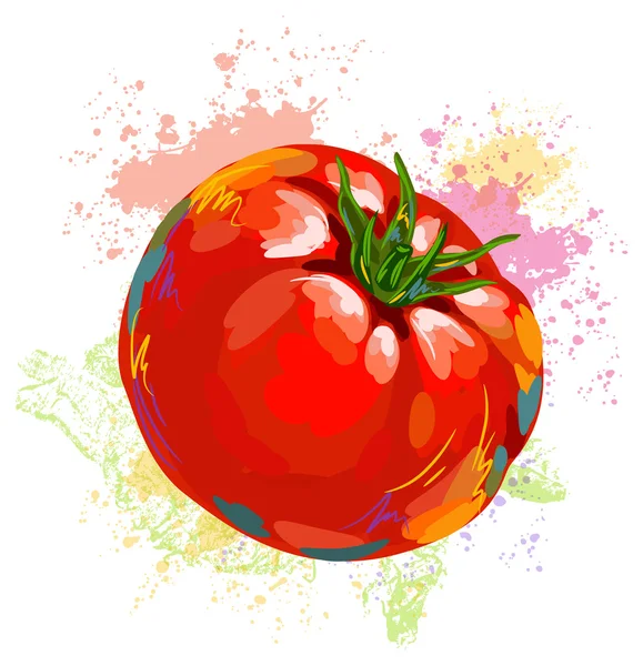 Fresh Tomato — Stock Vector