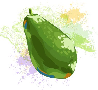 Avokado noktalar boya