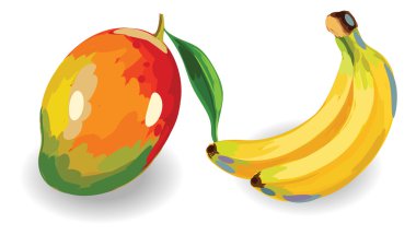Mango ve muz seti