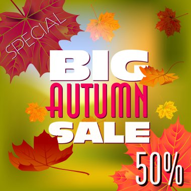 sonbahar satış tasarımı