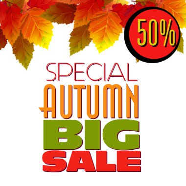 sonbahar satış tasarımı