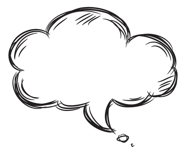 Hand Drawn Speech Bubble — Stock Vector © vedvid_ARTS #86116658