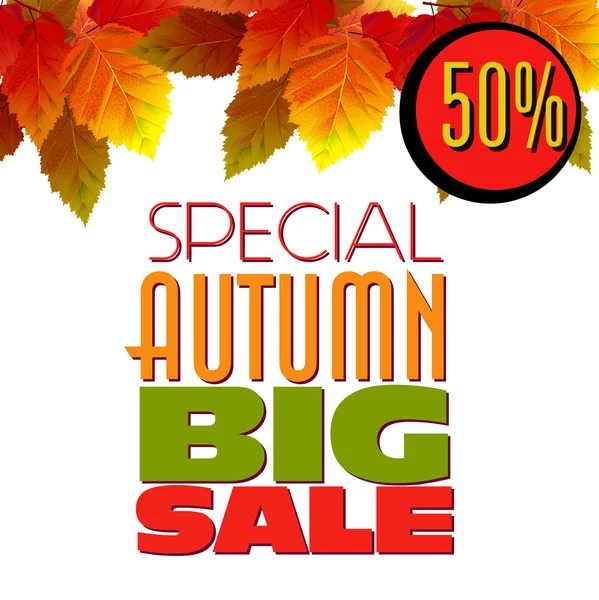 sonbahar satış tasarımı