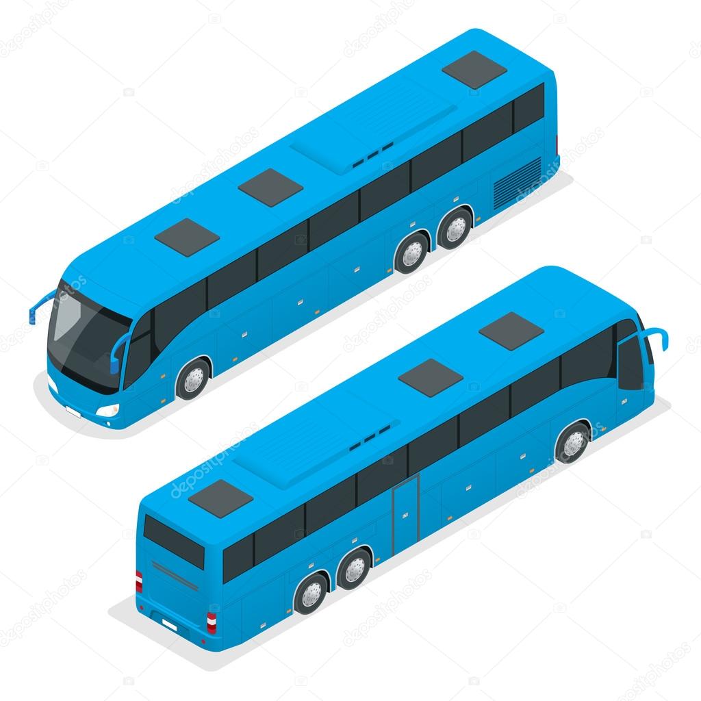 3D isometric bus. Tourist bus. Global transportation. Vector isometric bus. Isometric bus icon. Isolated bus. 3D bus. Modern isometric tour bus. Bus EPS. Bus Object. Bus  Image.