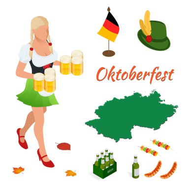 Oktoberfest kutlamaları tasarım