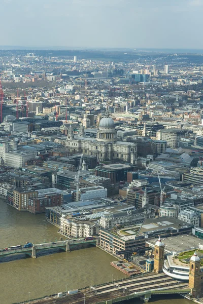 Panoramisch luchtfoto van Londen — Stockfoto