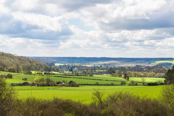 İngilizce countrysid, Hertfordshire, İngiltere — Stok fotoğraf