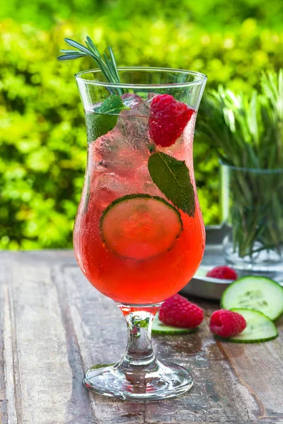Gin rosa y cóctel tónico — Foto de Stock