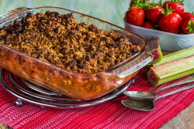 Rhubarb ve Çilek ezmesi