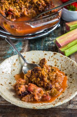 Rhubarb ve Çilek ezmesi
