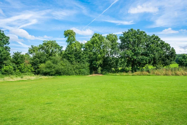 Hampstead Garden Przedmieście green, Londyn Wielka Brytania — Zdjęcie stockowe