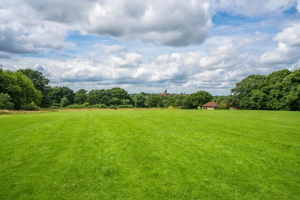 Hampstead Garden Suburb green, Londen Uk — Stockfoto