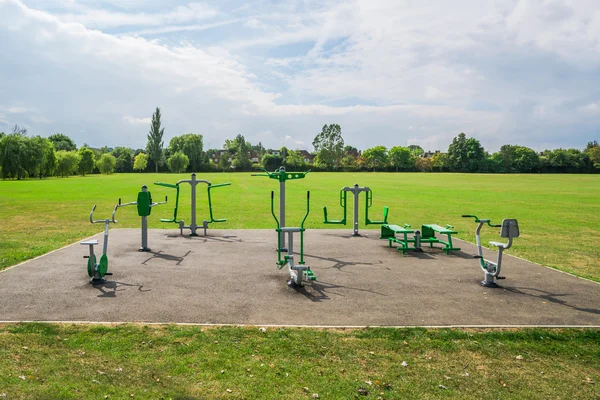 Equipo de fitness al aire libre — Foto de Stock