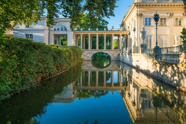 Lazienki palace, Warsaw, Poland — Stock Photo, Image