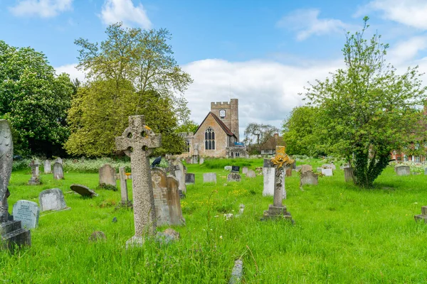 Headcorn Reino Unido Mayo 2021 Antiguo Cementerio Peter Paul Church — Foto de Stock