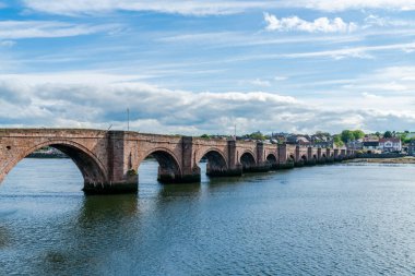 Berwick Köprüsü, Eski Köprü olarak da bilinir, Berwick-upon-Tweed, Northumberland, İngiltere