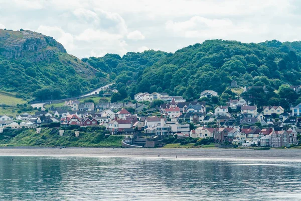 Blick Auf Penrhyn Seite Über Die Bucht Von Llandudno Der — Stockfoto