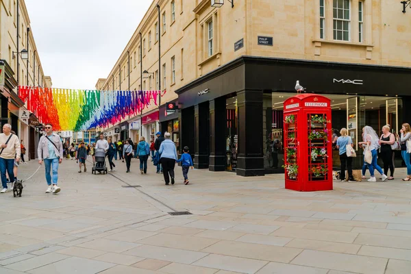 Bath Egyesült Királyság 2021 Június Somerset Megye Legnagyobb Városa Amely — Stock Fotó