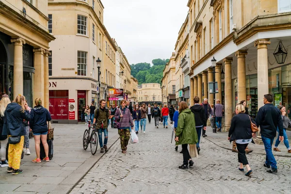 Bath Egyesült Királyság 2021 Június Somerset Megye Legnagyobb Városa Amely — Stock Fotó