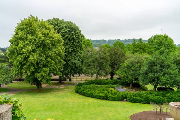 Vacker Trädgård Staden Bath Storbritannien — Stockfoto