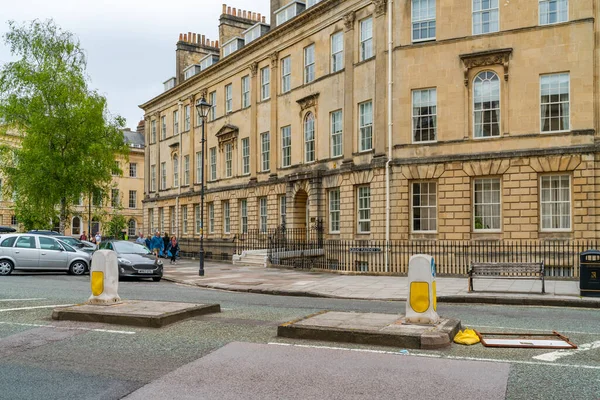 Bath Egyesült Királyság Június 2021 Hagyományos Fürdőházak Fürdő Található Somerset — Stock Fotó