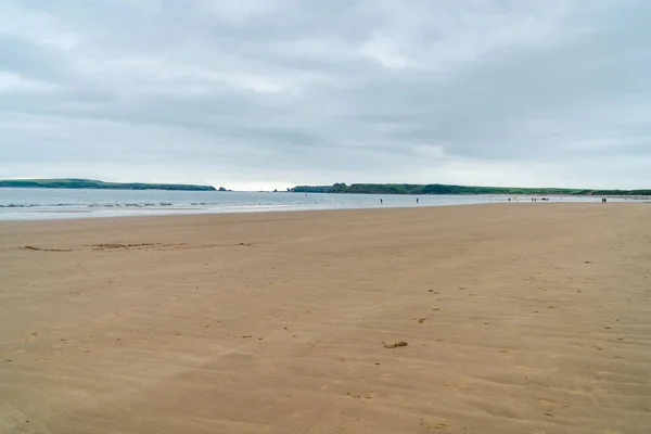 Playa Arena Tenby South Pembrokeshire Gales —  Fotos de Stock