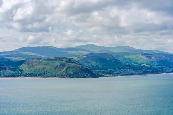 Uitzicht Vanaf Great Orme Landtong Llandudno Wales — Stockfoto