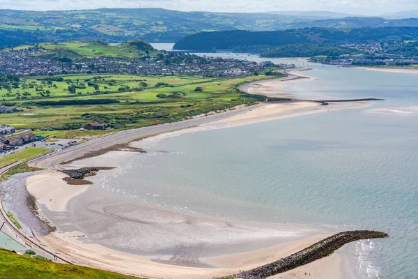 Vista Desde Promontorio Great Orme Llandudno Gales — Foto de Stock