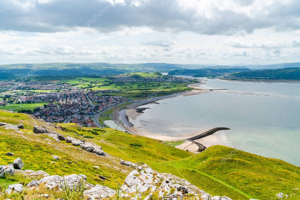 View from Great Orme headland, Llandudno, Wales