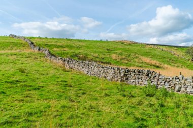 Hawes, North Yorkshire, İngiltere yakınlarındaki Yorkshire Dales 'de güzel bir kırsal alan.
