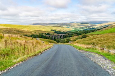 Dent Head Viaduct, Yorkshire Dales, Kuzey Yorkshire, İngiltere