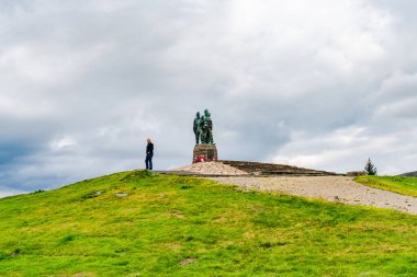 LOCHABER, SCOTLAND - 15 Eylül 2021 Komando Anıtı, 2.