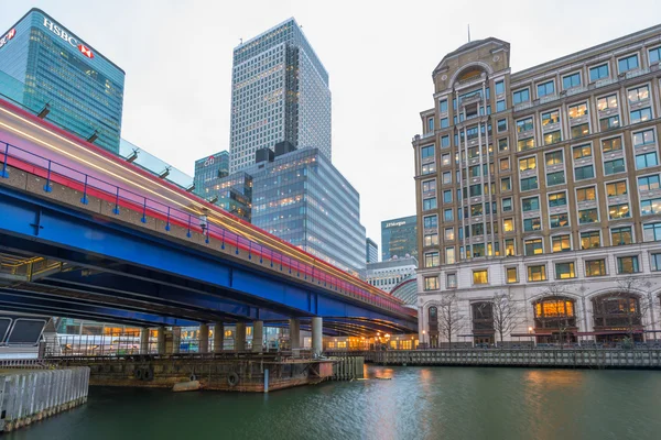 Canary Wharf,  London, UK — Stock Photo, Image