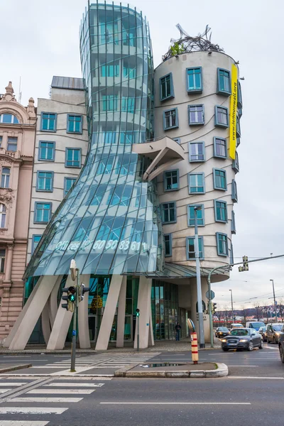 Dancing House in Prague Czech Republic — Stock Photo, Image