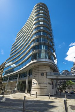 Bir Londra Londra'nın şehir bina duvar