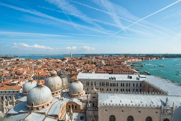 Panoramic aerial view of Venice — Stock Photo, Image