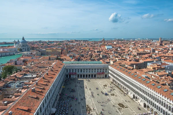 Panoramic aerial view of Venice — Stock Photo, Image