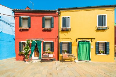 Burano Adası, Venedik Lagünü, İtalya