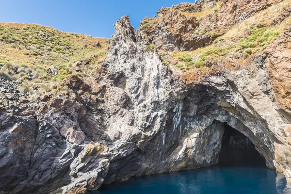 Grotta del Cavallo, jižní Itálie — Stock fotografie