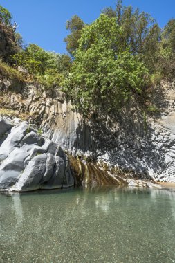 Alcantara river gorge, Sicilya